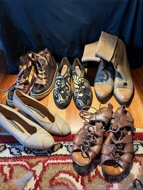 Vintage shoe collection 
MAUD FRIZON Peter Fox and more
